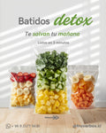 Batidos detox x 5 unidades