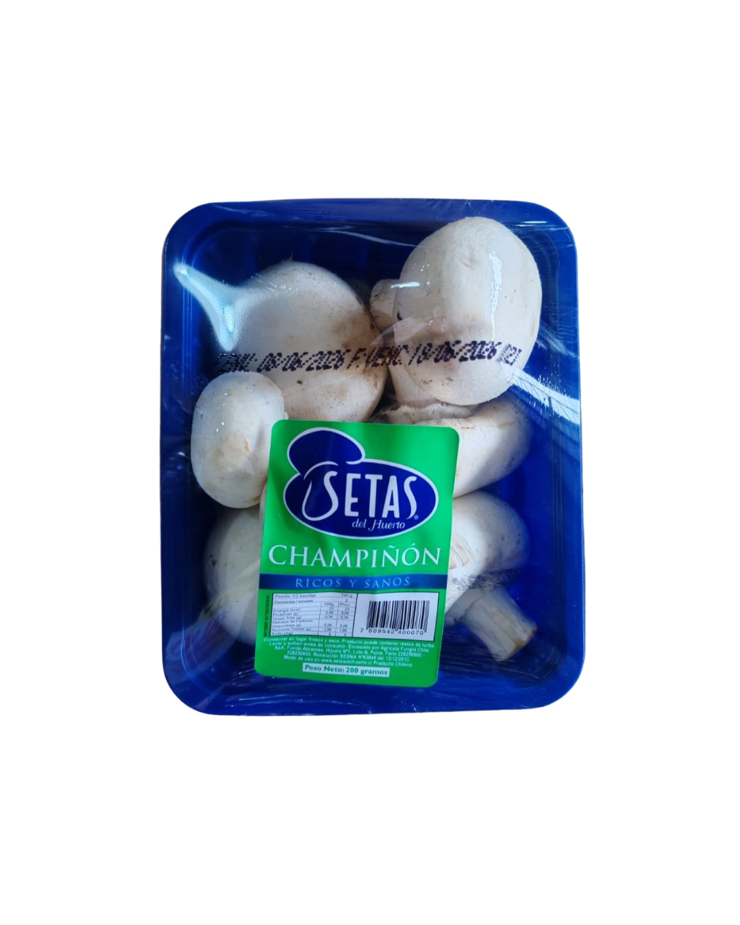 Champiñones bandeja
